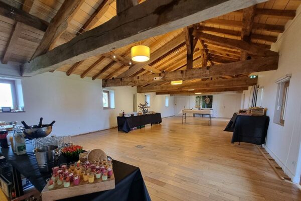 Séminaire d'entreprise, salle pour 60 personnes